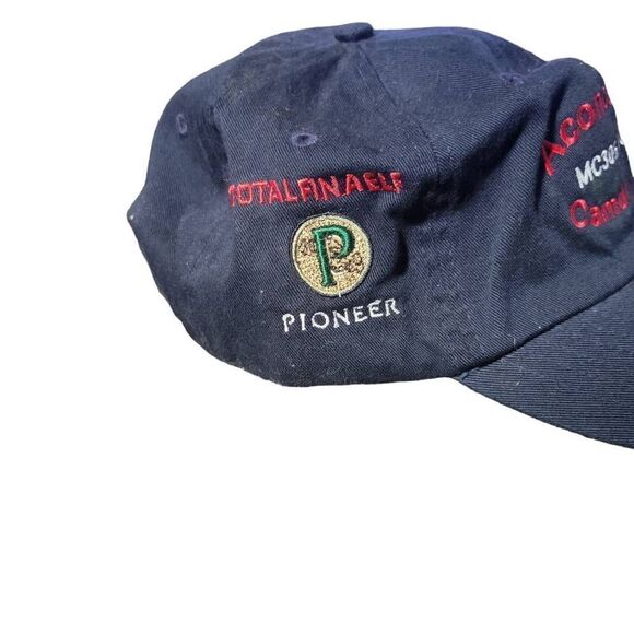 Vintage Marathon Oil Aconcagua Camden Hills Oilfield Embroidered Canvas Baseball - Picture 2 of 4